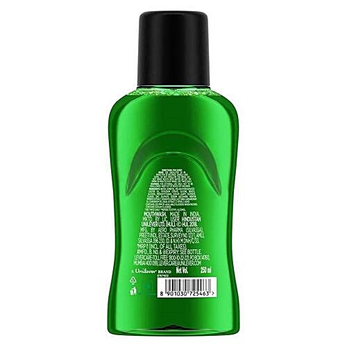Closeup Nature Boost Mouthwash - Cardamon & Tulsi, 250 ml  No Alcohol Formulation, Fights Germs 24/7