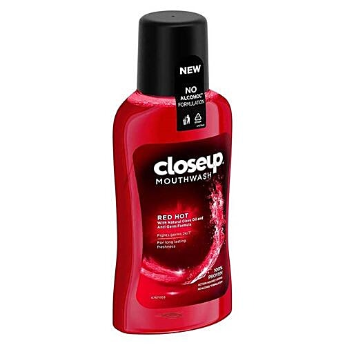 Closeup Red Hot Anti Germ Mouthwash, 250 ml  