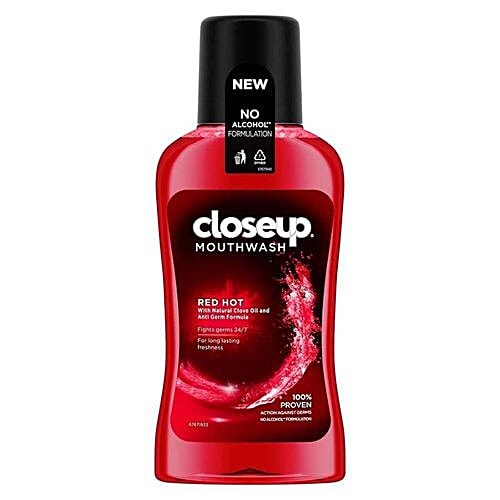 Closeup Red Hot Anti Germ Mouthwash, 250 ml  