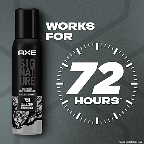 Axe Signature - Corporate, Long Lasting, No Gas, Deodorant Body Spray, Perfume For Men, 154 ml  Long Lasting