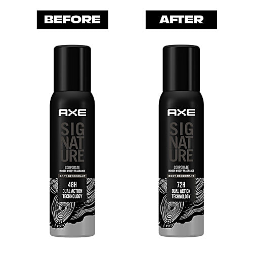Axe Signature - Corporate, Long Lasting, No Gas, Deodorant Body Spray, Perfume For Men, 154 ml  Long Lasting