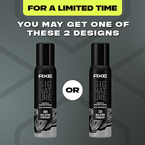 Axe Signature - Corporate, Long Lasting, No Gas, Deodorant Body Spray, Perfume For Men, 154 ml  Long Lasting