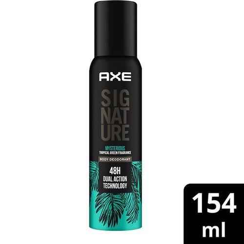 Axe Signature - Mysterious, Long Lasting, No Gas, Deodorant Body Spray, Perfume For Men, 154 ml  
