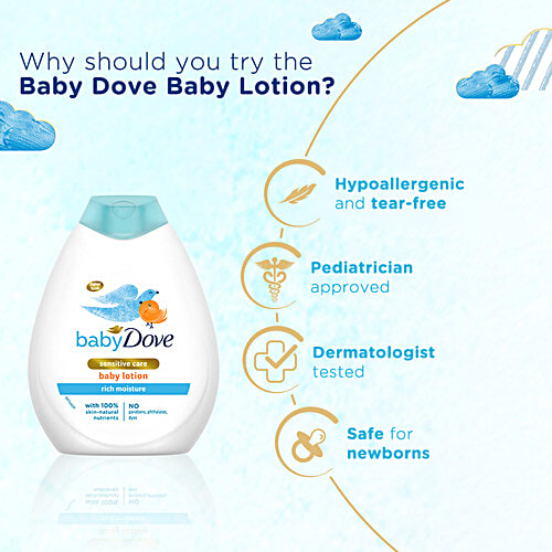 Buy Baby Dove Rich Moisture Lotion Sensitive Care, Natural, No