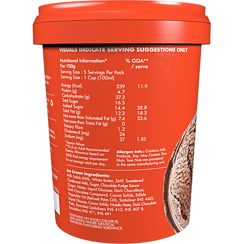 Buy Ice Cream Works Silky Belgian Choco Fudge Ice Cream Whole Milk