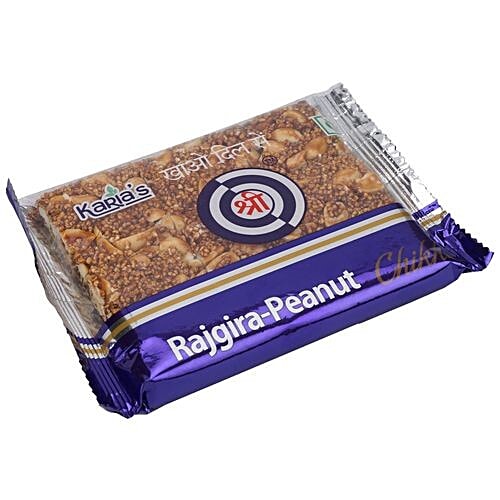 Shree Rajgira Peanut Chikki, 90 g  Contains Vitamin E, Zinc & Magnesium