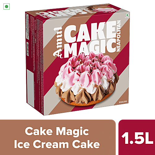 Buy Amul Ice Cream Cake Magic, Neapolitan Online at Best Price of Rs