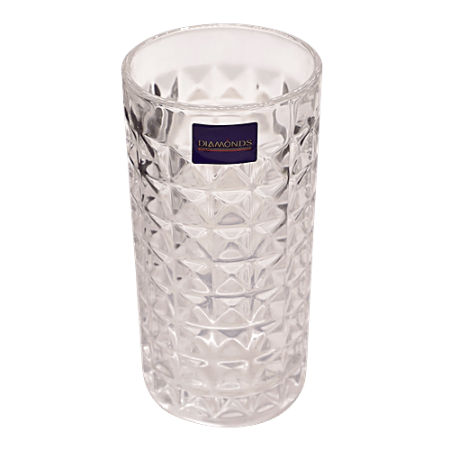 Diamond'S Tumbler - Transparent, BB1072, 6 pcs  