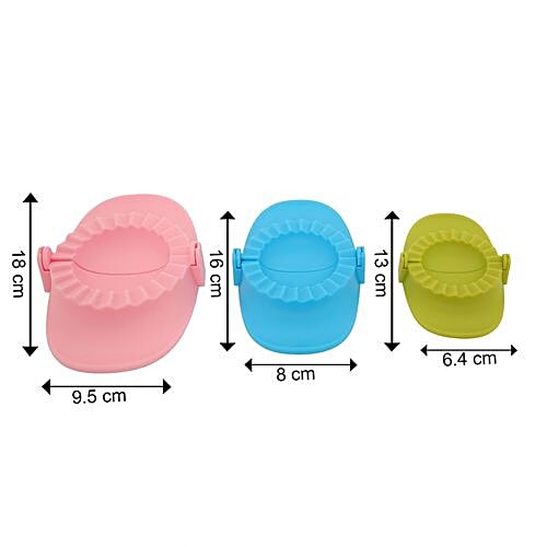 MEI YI JIA Dumpling/Momo Maker - Multicolour, BB1103, 3 pcs  