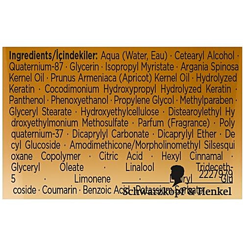 Schwarzkopf Gliss Hair Repair Ultimate Oil Elixir Oil Replacement, 250 ml  