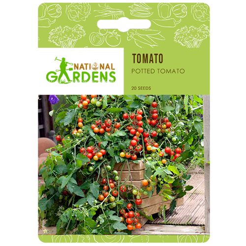 National Gardens Potted Tomato Seeds, 20 Seeds  