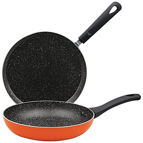 Treo La Culinaire Granito Non Stick Cookware Set - Orange, 2 pcs  