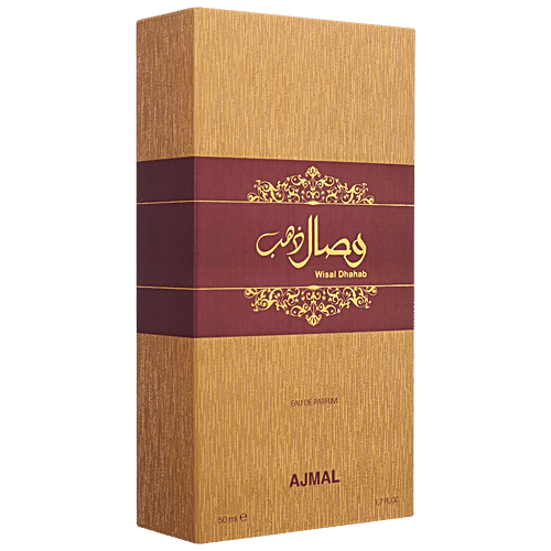 Ajmal Wisal Dhahab EDP Woody Perfume For Men, 50 ml  