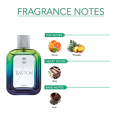 Ajmal Bastion EDP Woody Perfume For Men, 100 ml  