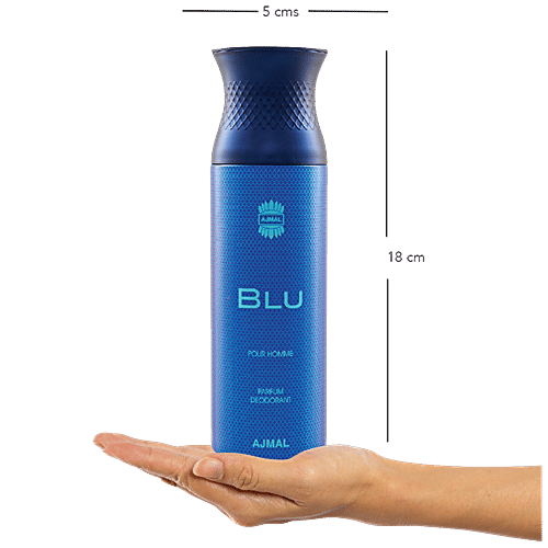 Ajmal Blu Perfume Deodorant For Men, 200 ml  