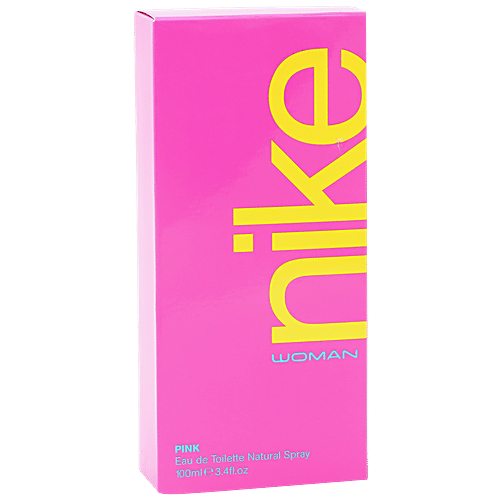 Nike Pink Woman Eau De Toilette, 100 ml  