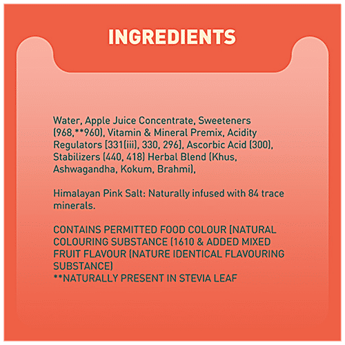 Shunya Go Mixed Fruit Mania - Active Hydration Drink With Zero Sugar & No Preservatives, 300 ml Bottle Guilt Free