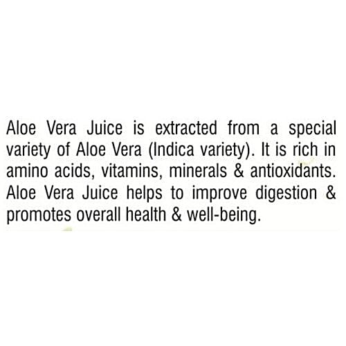 Disano Aloe Vera Juice, 500 ml Bottle 