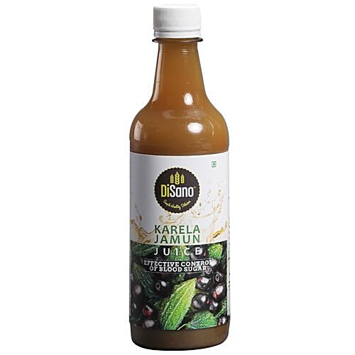 Disano Karela Jamun Plus Juice, 500 ml Bottle 