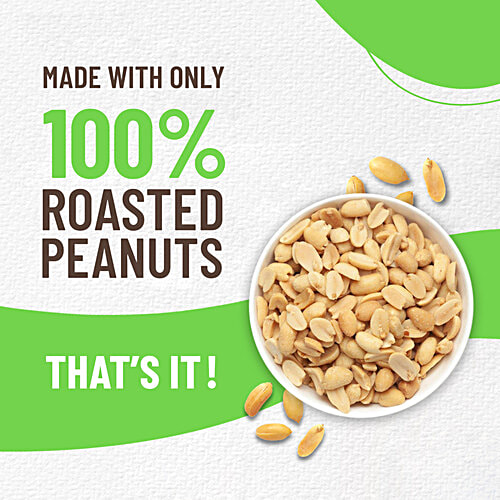 Disano Unsweetened Creamy Peanut Butter, 1 kg Jar