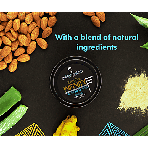 urban gabru Zero To Infinity Hair Wax For Strong Hold And Volume, 100 g  