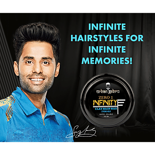 urban gabru Zero To Infinity Hair Wax For Strong Hold And Volume, 100 g  