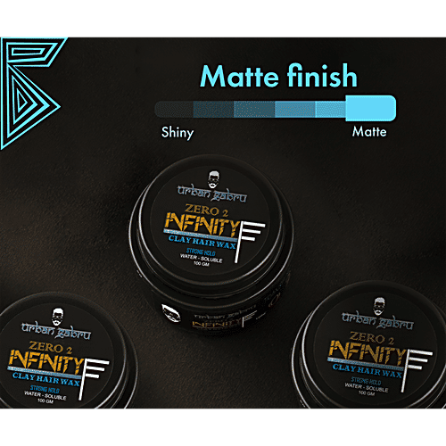 urban gabru Zero To Infinity Hair Wax For Strong Hold And Volume, 100 g  