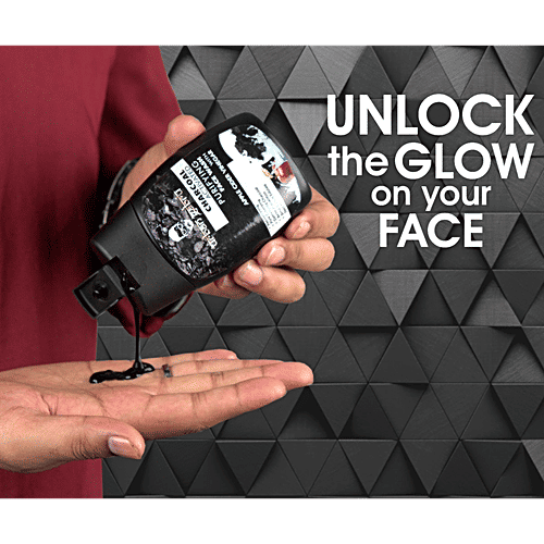 urban gabru Charcoal Face Wash With Apple Cider Vinegar For Pimple, Acne Control And Clear Glowing Skin, 120 g