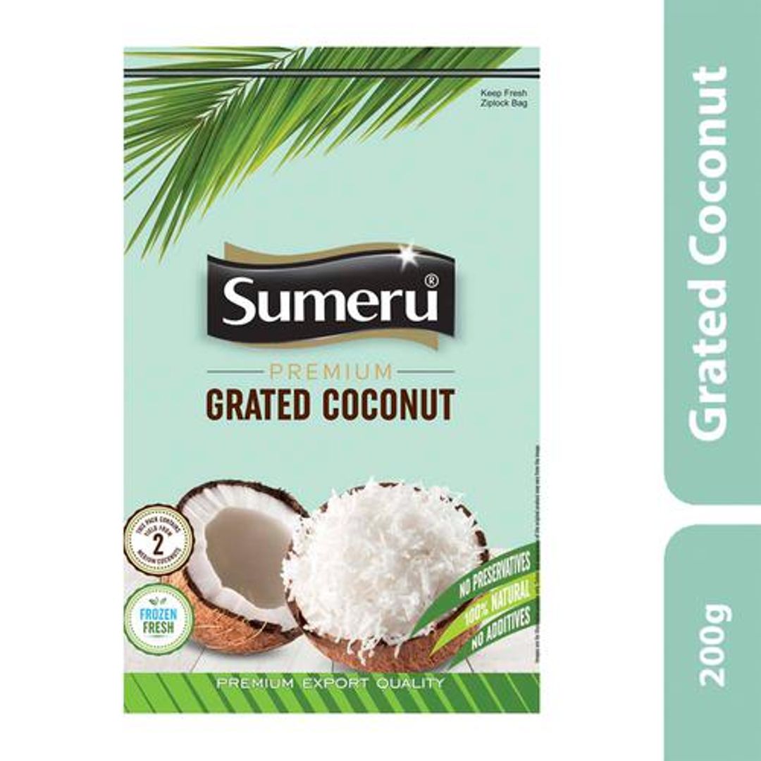 sumeru Grated Coconut, 200 g 
