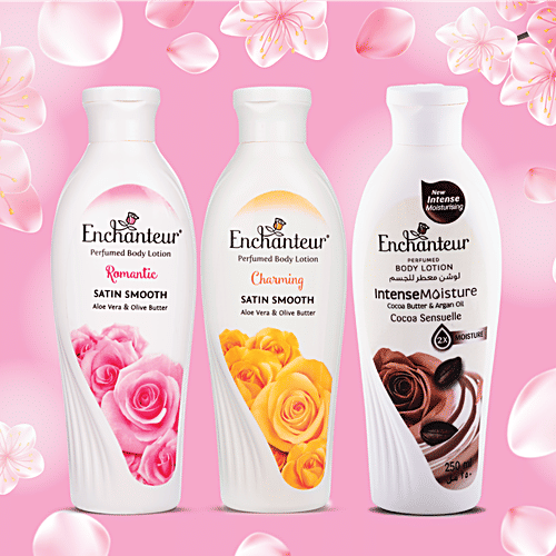 Buy Enchanteur Perfumed Body Lotion Cocoa Sensuella, For Intense