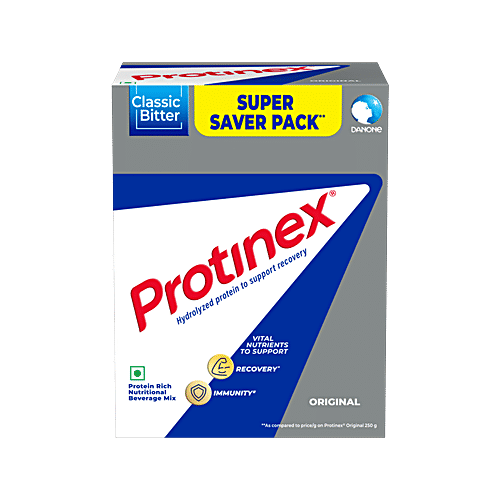 Protinex  Original Adult Nutritional Drink Mix For Recovery With High Protein, 750 g Carton Low Fat, High Iron