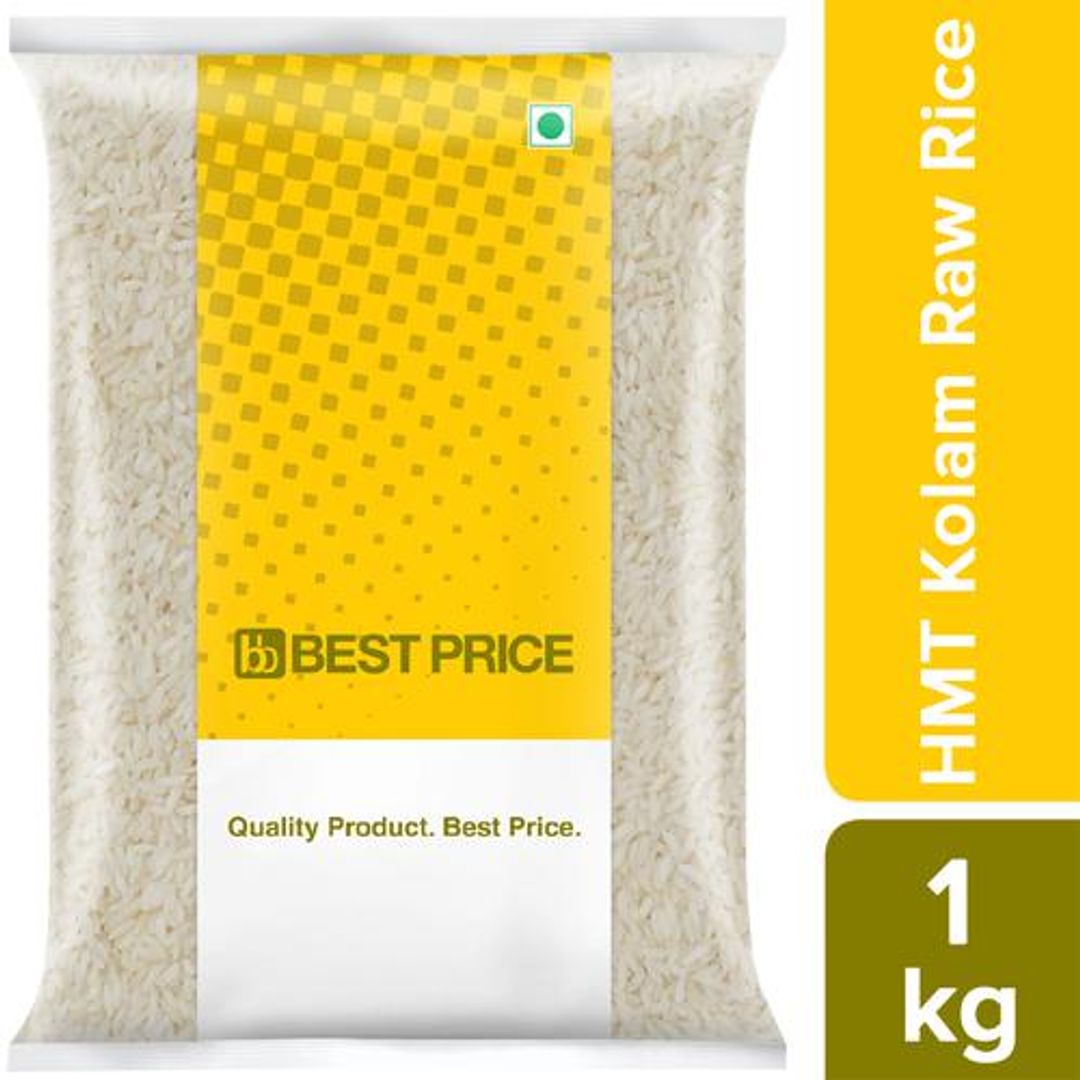 Super Saver HMT Kolam Raw Rice/Akki, 1 kg 