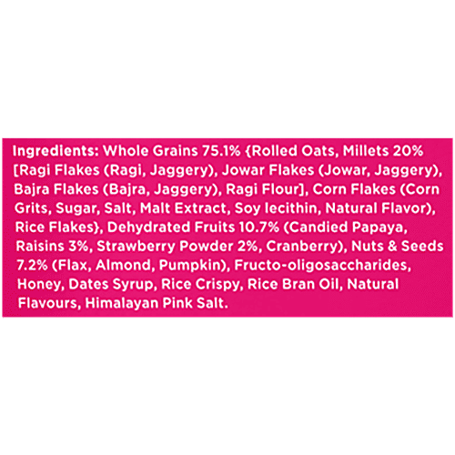 Yoga Bar Fruits, Nuts & Seeds Super Muesli, 400 g  Rich in Protein, 93% Whole Grains/Dry Fruits/Nuts & Seeds