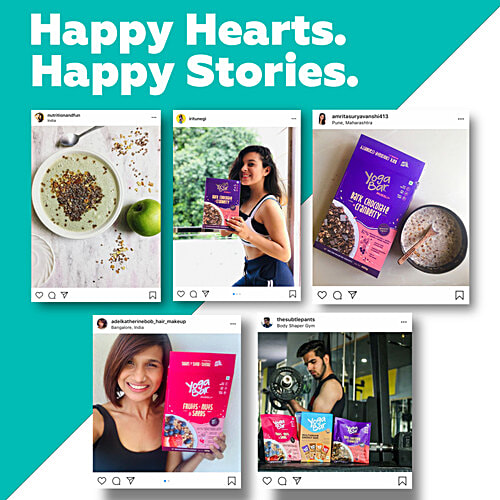 Yoga Bar Muesli - Almond & Quinoa Crunch, Healthy, Rich In Protein, Breakfast Cereal, 400 g  Protein Power