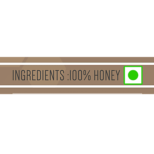 The Honey Shop Raw Ajwain Honey - Pure & Natural, 320 g Bottle