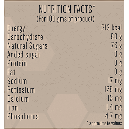 The Honey Shop Raw Ajwain Honey - Pure & Natural, 320 g Bottle