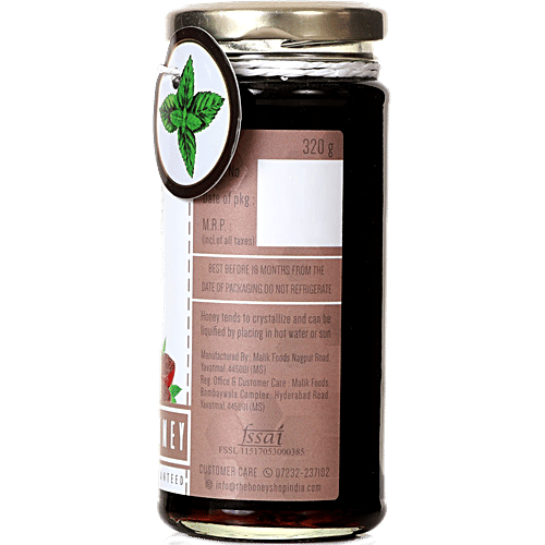 The Honey Shop Raw Ajwain Honey - Pure & Natural, 320 g Bottle