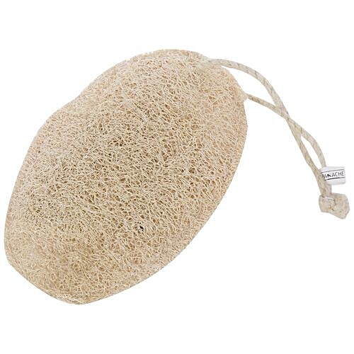 Panache Natural Oval Loofah - Colour May Vary, 1 pc  