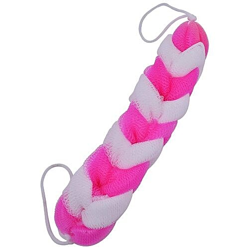 Panache Shower Sponge - Pink & White, Colour May Vary, 1 pc  
