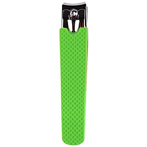 Panache Nail Clipper - Anti-Skid, Green, Color May Vary, 1 pc  
