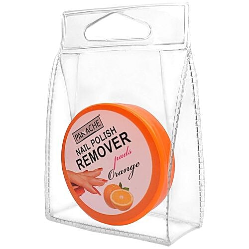 Panache Nail Polish Remover Pads - Orange, 1 pc  