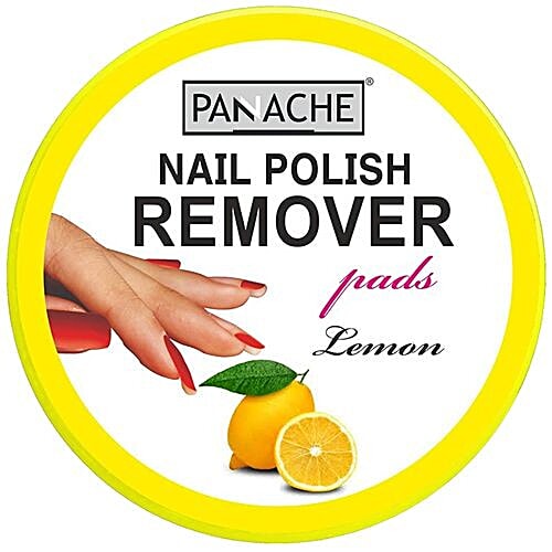 Panache Panache Nail Polish Remover Pads - Lemon, 1 pc  