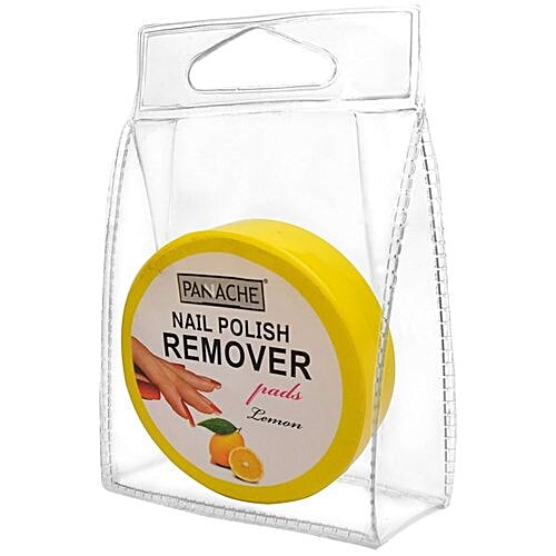 Panache Panache Nail Polish Remover Pads - Lemon, 1 pc  
