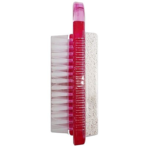 Buy Panache 2In1 Foot Pumice & Brush Glassy Pink Online at Best
