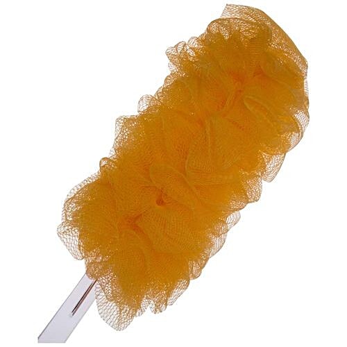Panache Bath Brush - Large Mesh, Custard Cream, 1 pc