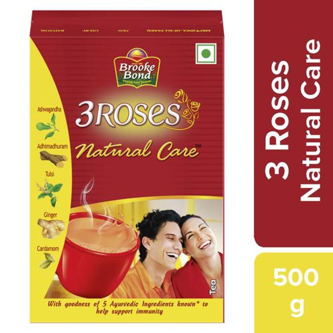 3 Roses Natural Care Tea - with 5 Natural Ingredients, 500 g 