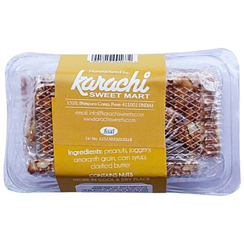 Buy Karachi Sweet Mart Peanut Chikki Online at Best Price of Rs 80