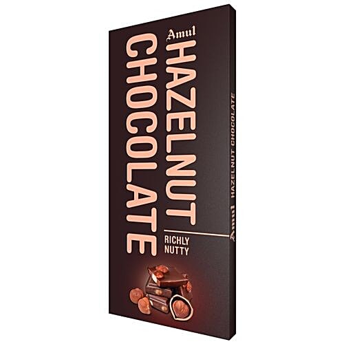 Buy Amul Hazelnut Chocolate Richly Nutty Online at Best Price of Rs