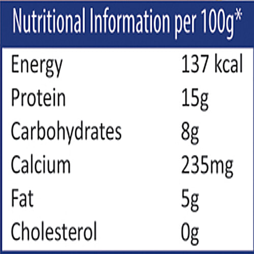 Mooz Organic Peanut Chilli Tofu/ Soy Paneer, 200 g Pouch Naturally Free from Cholesterol, Preservative Free