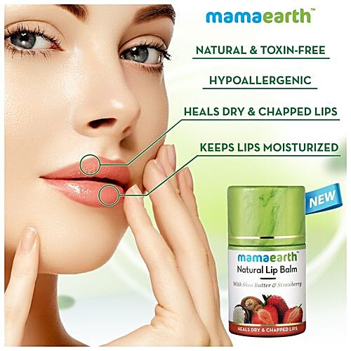 Mamaearth Natural Lip Balm With Cocoa Butter & Chocolate For Women & Men, 4.5 g  